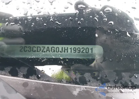 2018 Dodge Challenger Sxt z USA, uszkodzony, nr VIN 2C3CDZAG0JH199201